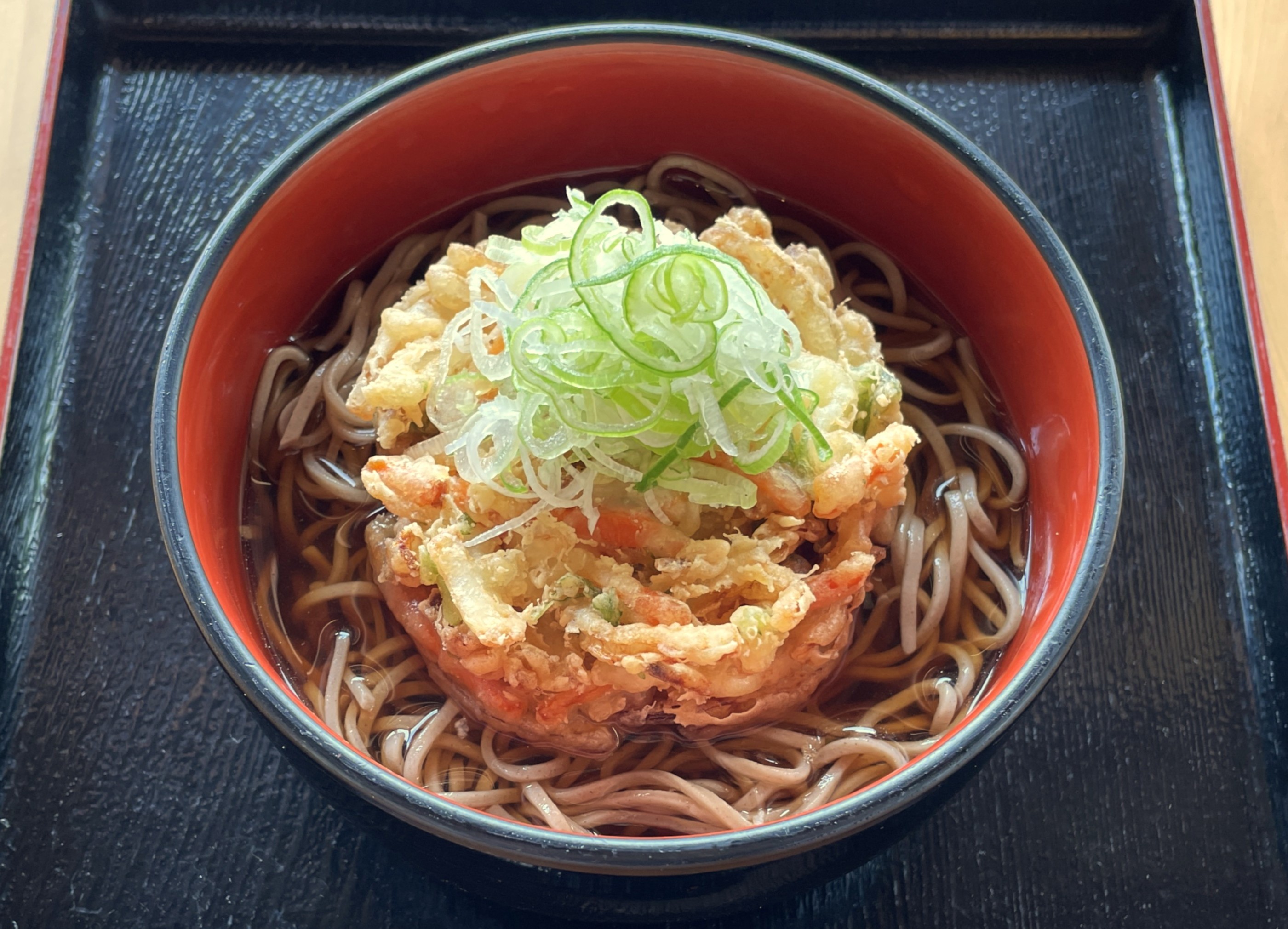 かき揚げ天ぷらそば