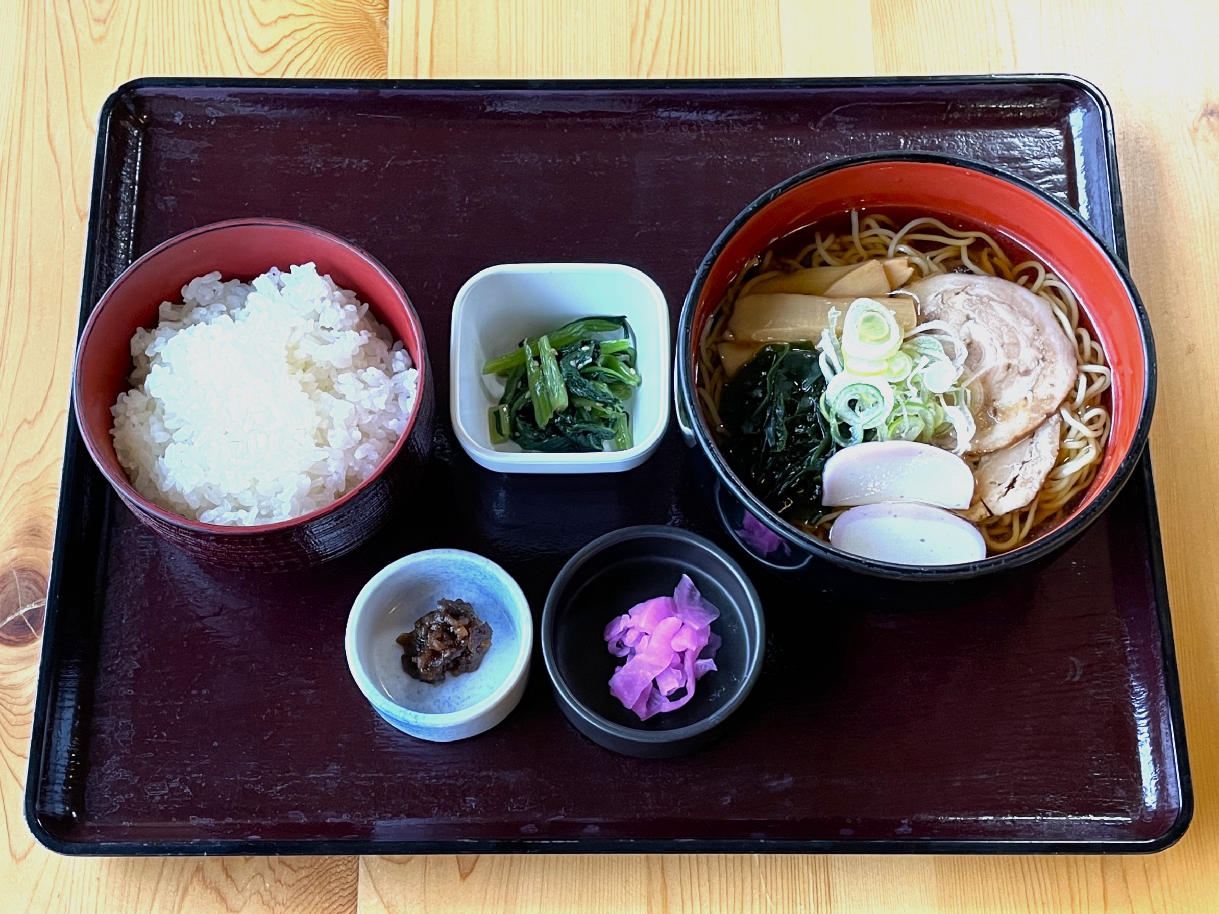 和風ラーメン定食